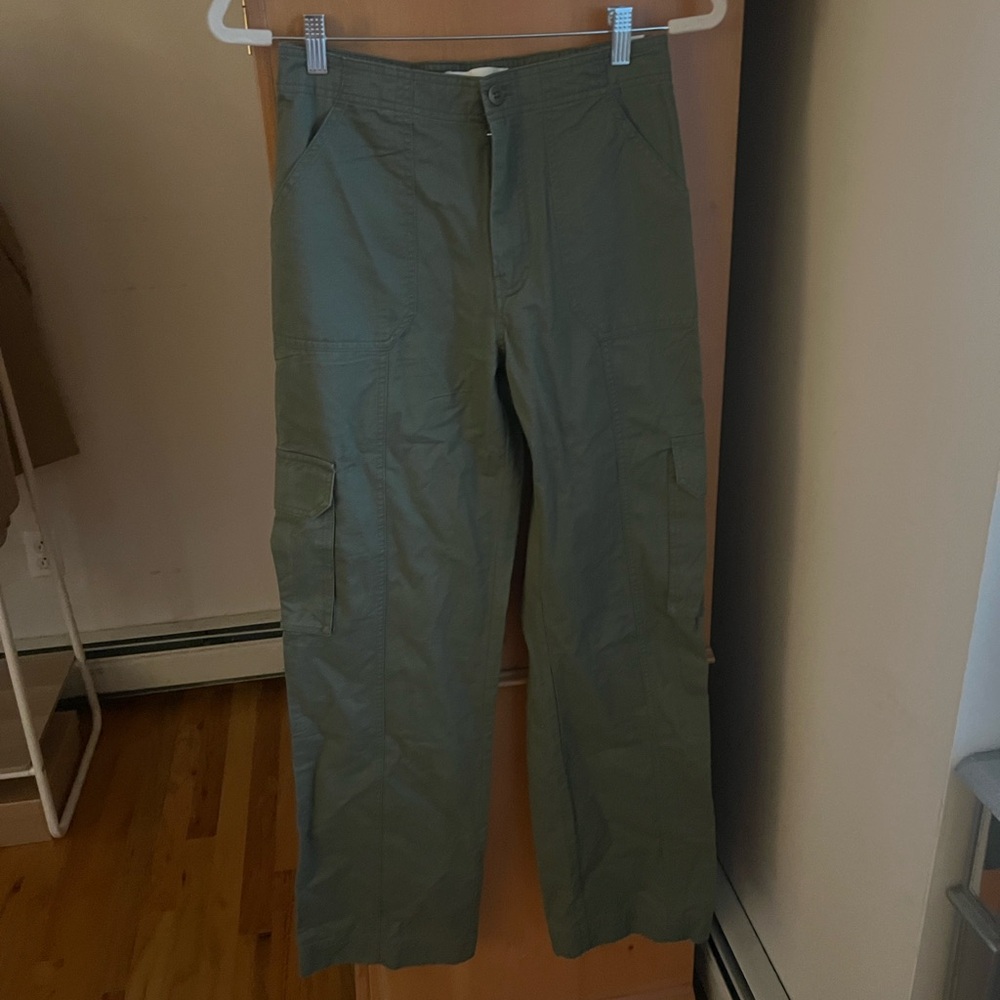 Abercrombie & Fitch Green Cargo Pants